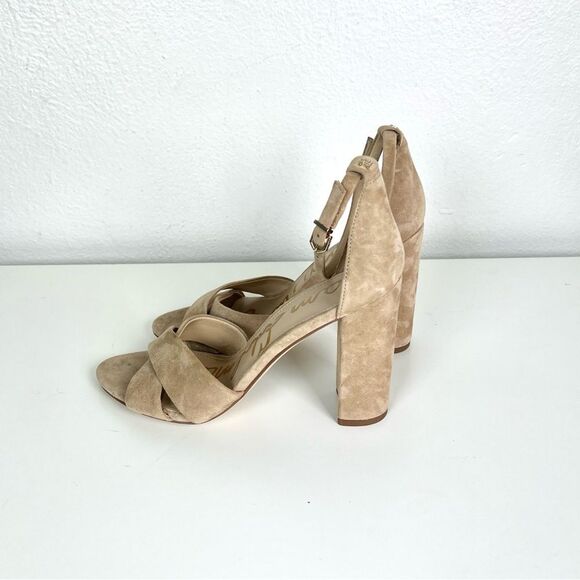 Sam Edelman ‘Yancy’ Block Heel Ankle Strap Sandal - Picture 8 of 9